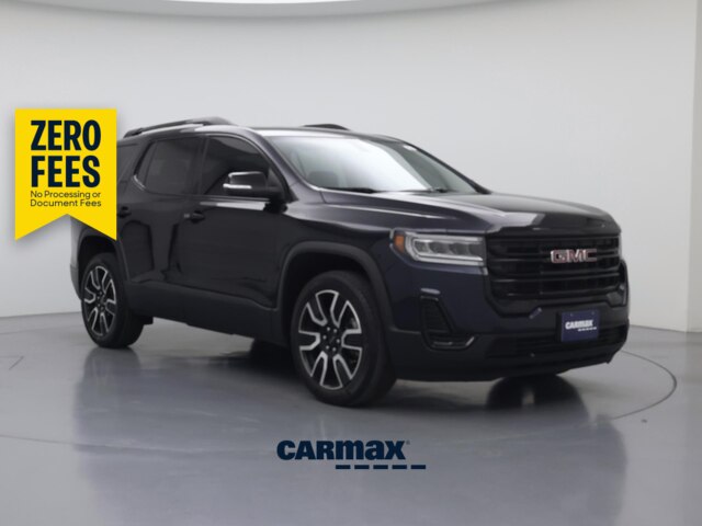 Blue 2021 GMC Acadia SUV / Crossover Front-Wheel Drive Automatic