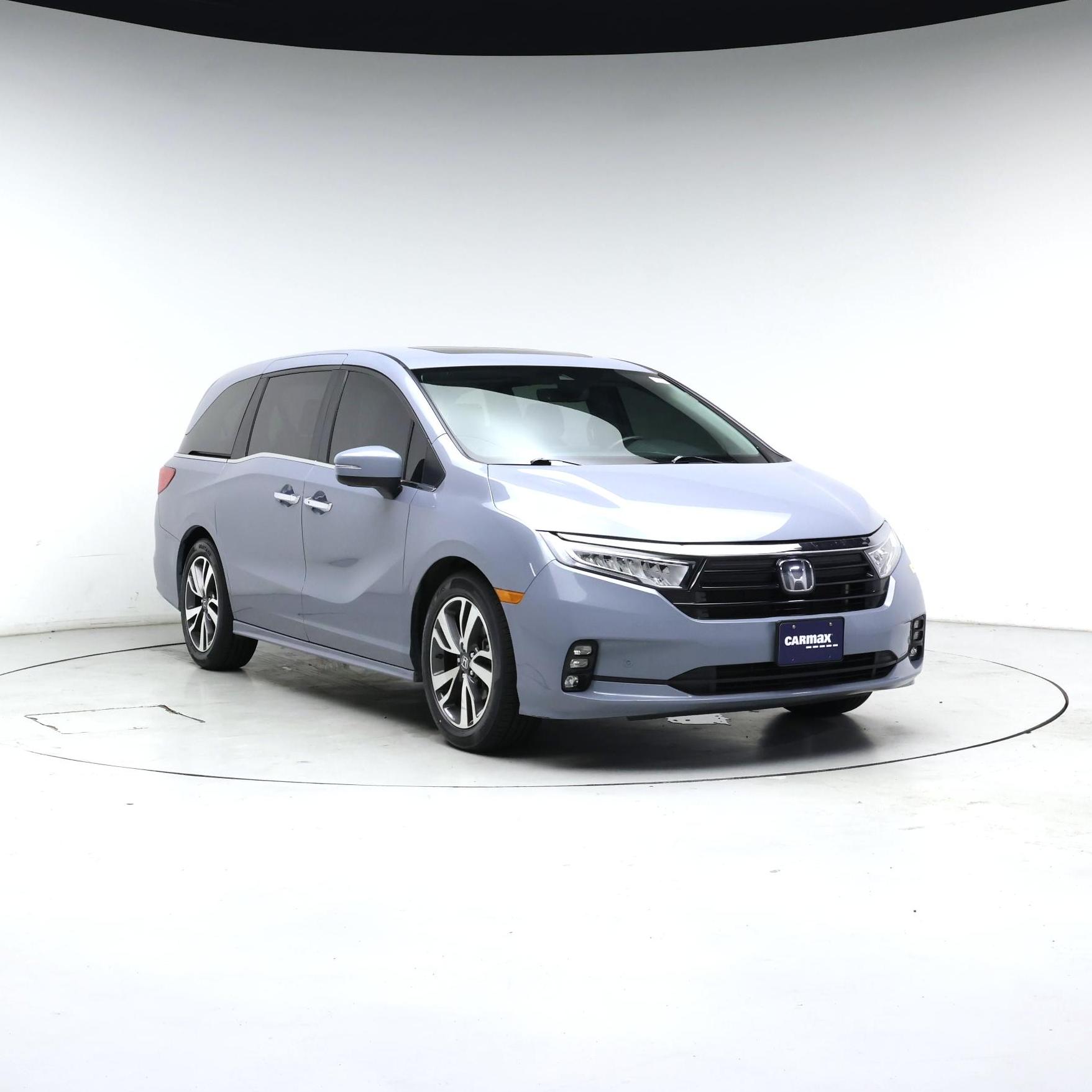 Blue 2023 Honda Odyssey Minivan Front-Wheel Drive Automatic