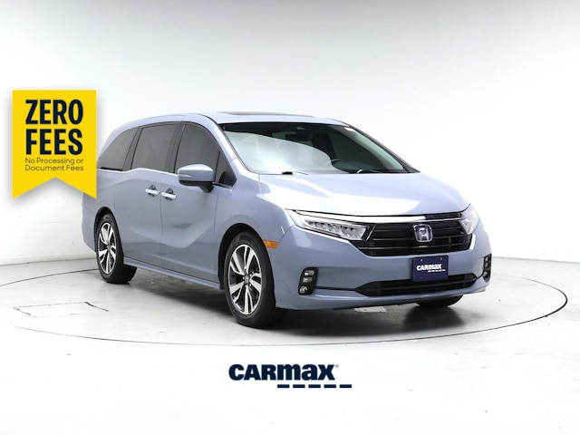 Blue 2023 Honda Odyssey Minivan Front-Wheel Drive Automatic