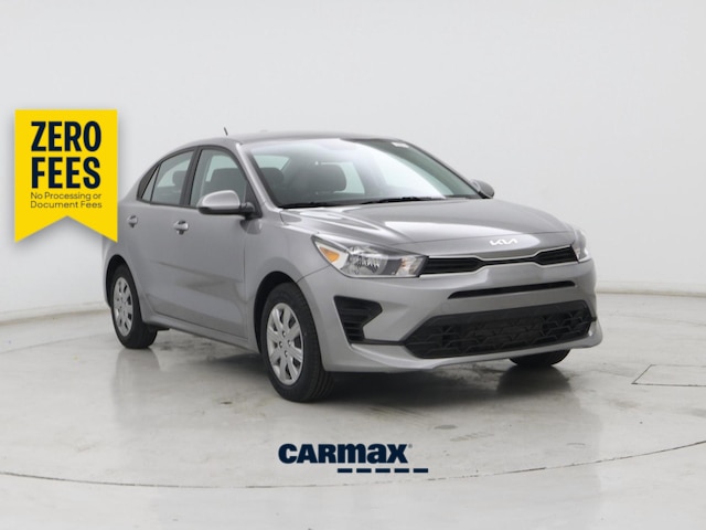 Silver 2023 Kia Rio S FWD Sedan Front-Wheel Drive Automatic