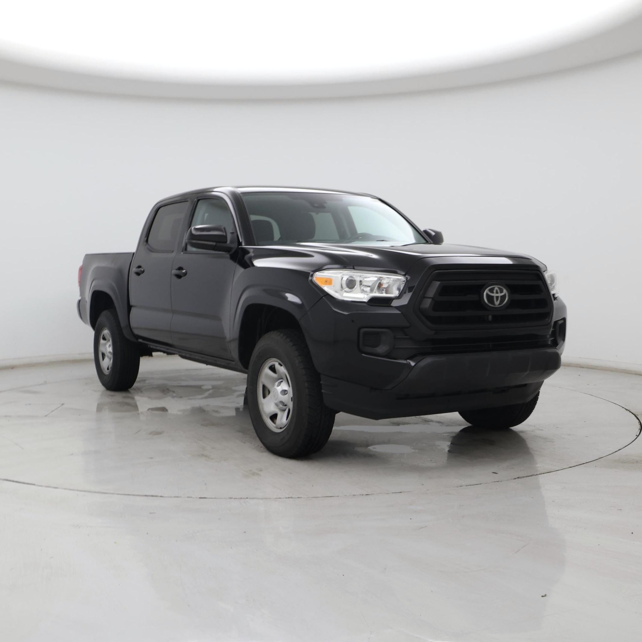 Black 2021 Toyota Tacoma Pickup Truck Four-Wheel Drive Automatic