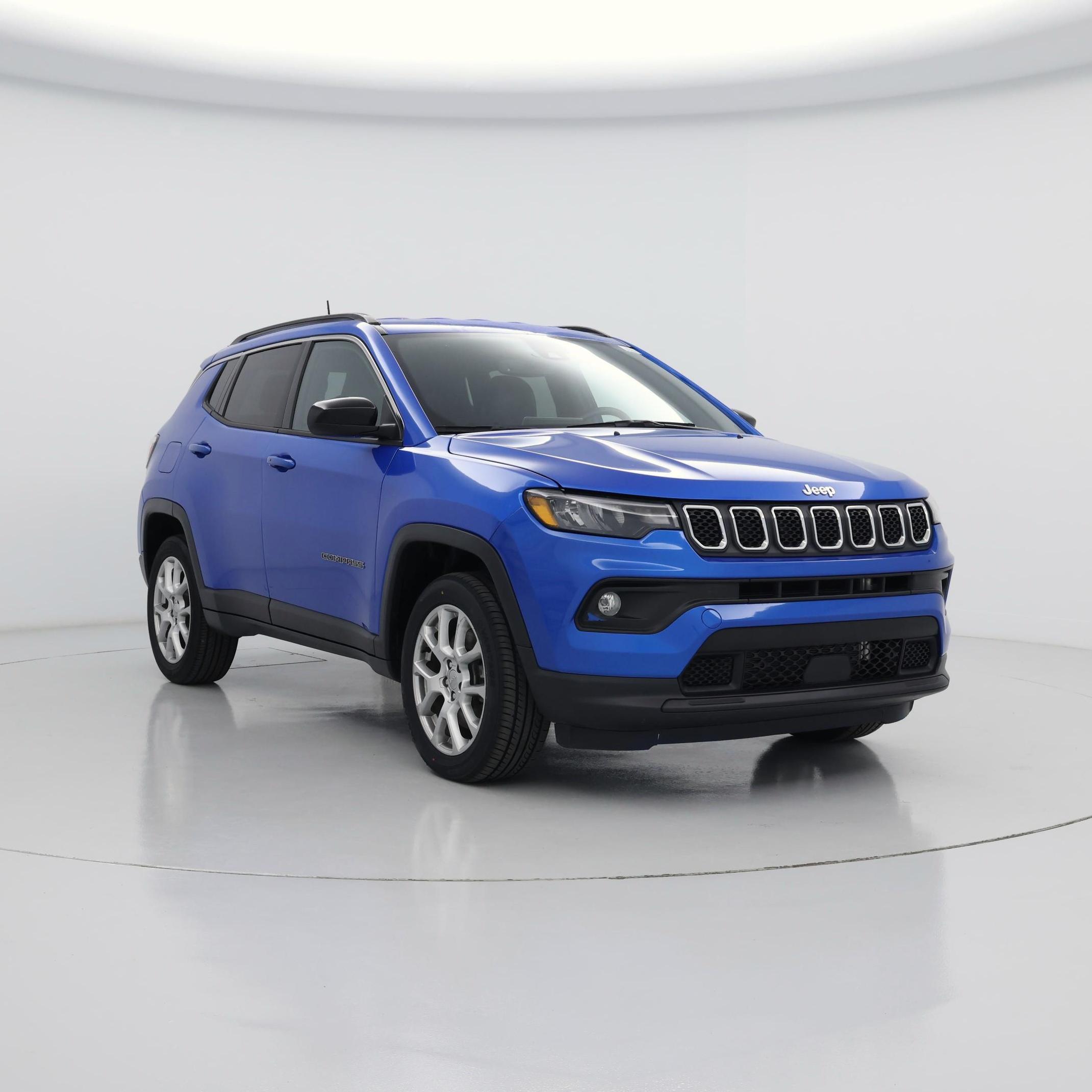 Blue 2023 Jeep Compass SUV / Crossover Four-Wheel Drive Automatic