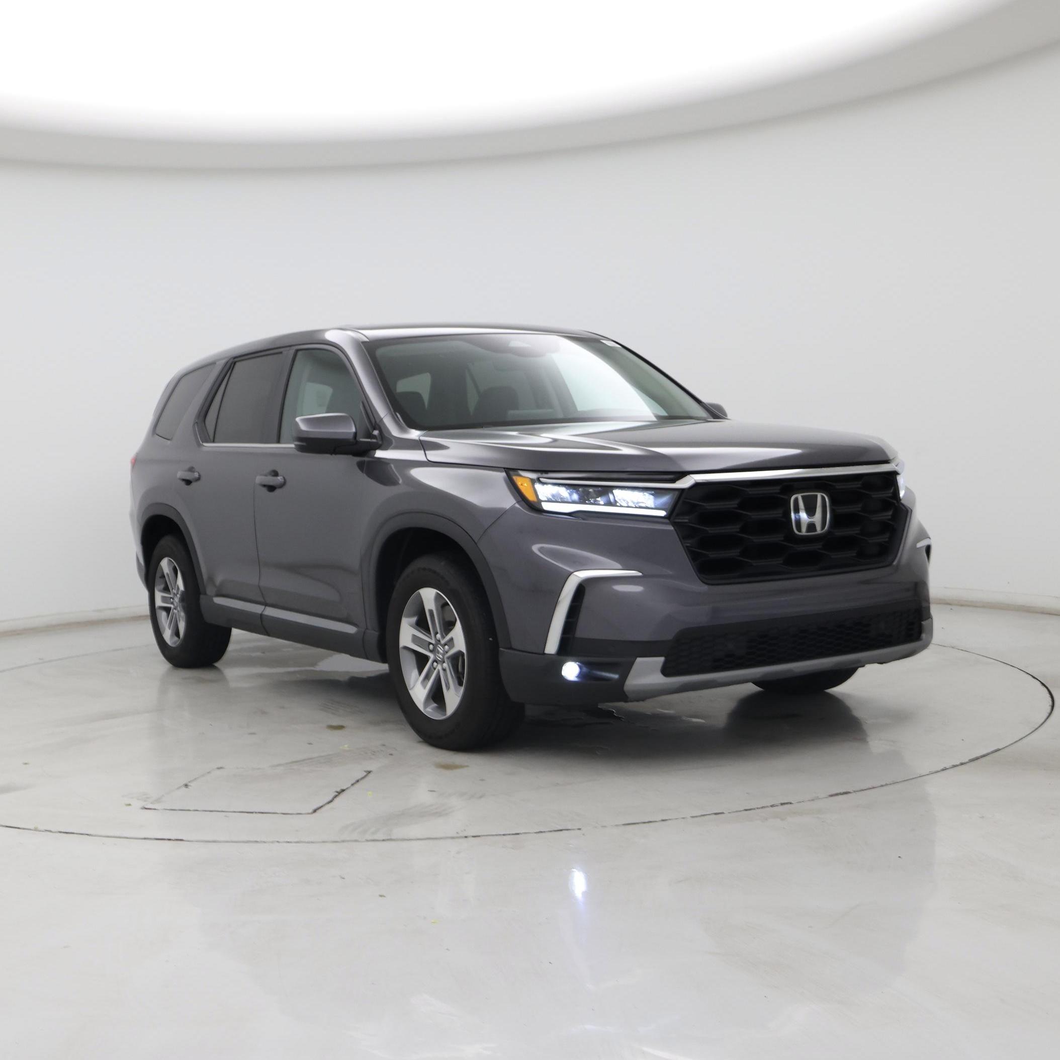 Gray 2025 Honda Pilot EX-L AWD SUV / Crossover All-Wheel Drive Automatic