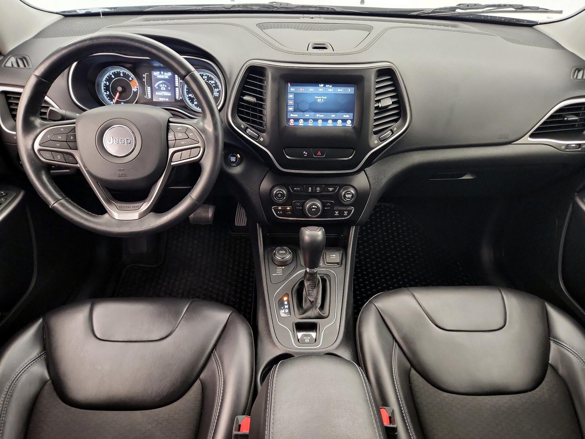 Silver 2020 Jeep Cherokee SUV / Crossover Four-Wheel Drive Automatic
