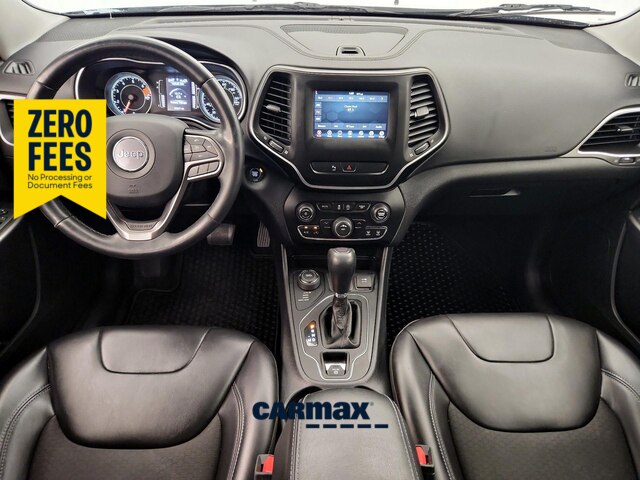 Silver 2020 Jeep Cherokee SUV / Crossover Four-Wheel Drive Automatic