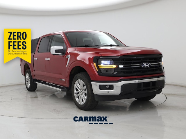 Red 2025 Ford F-150 Pickup Truck Four-Wheel Drive Automatic