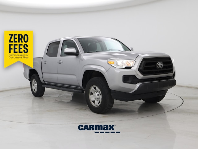 Silver 2021 Toyota Tacoma Pickup Truck Four-Wheel Drive Automatic