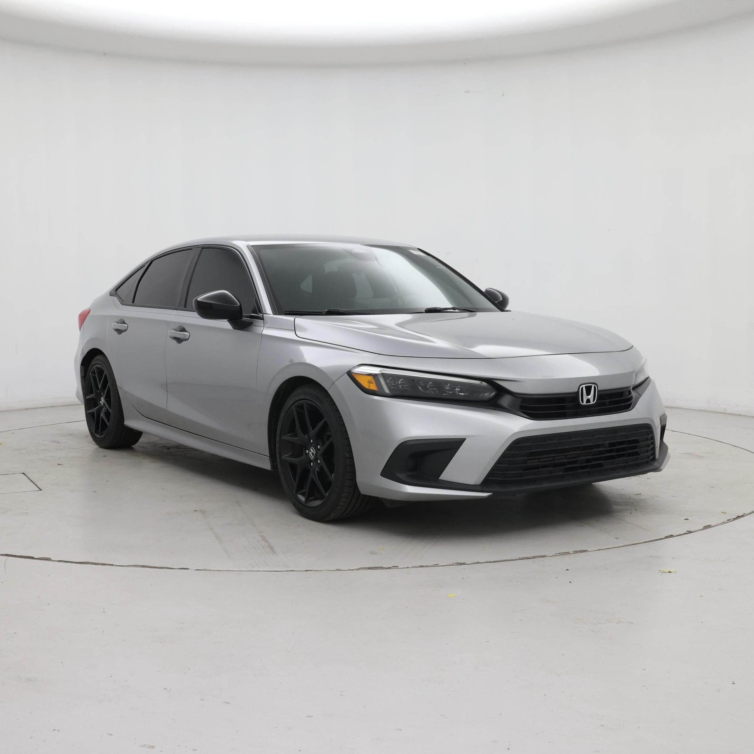 Silver 2023 Honda Civic Sedan Front-Wheel Drive Automatic