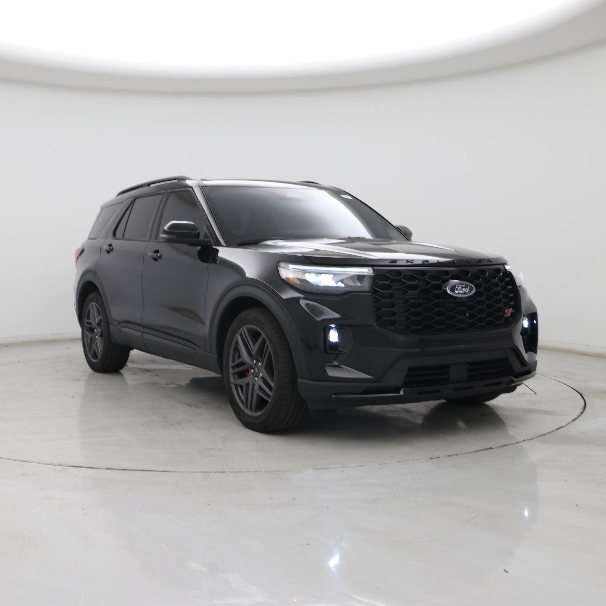 Black 2025 Ford Explorer SUV / Crossover All-Wheel Drive Automatic