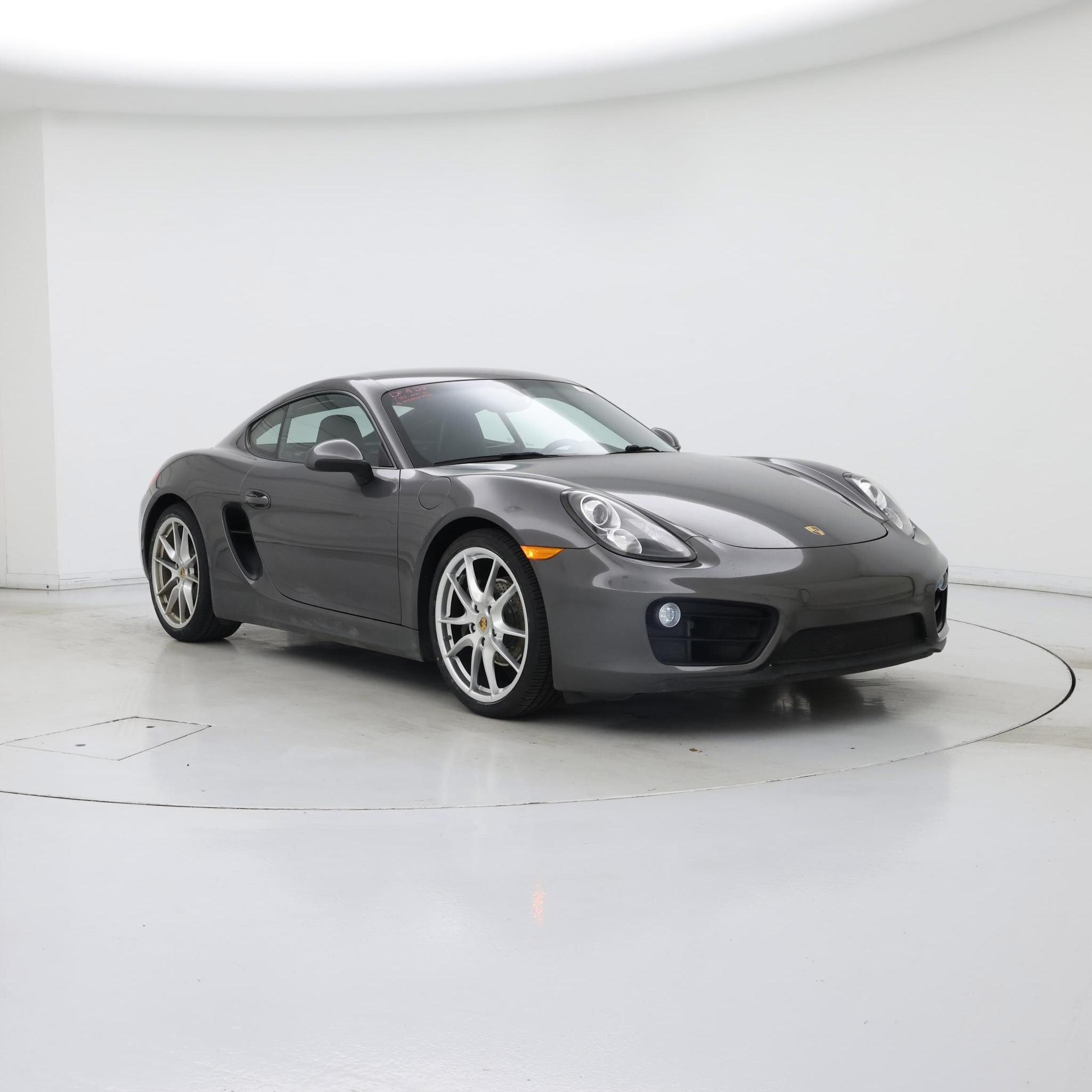 Gray 2016 Porsche Cayman Coupe  Manual