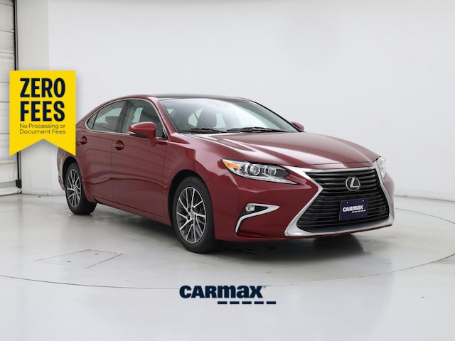 Red 2018 Lexus ES 350 FWD Sedan Front-Wheel Drive Automatic
