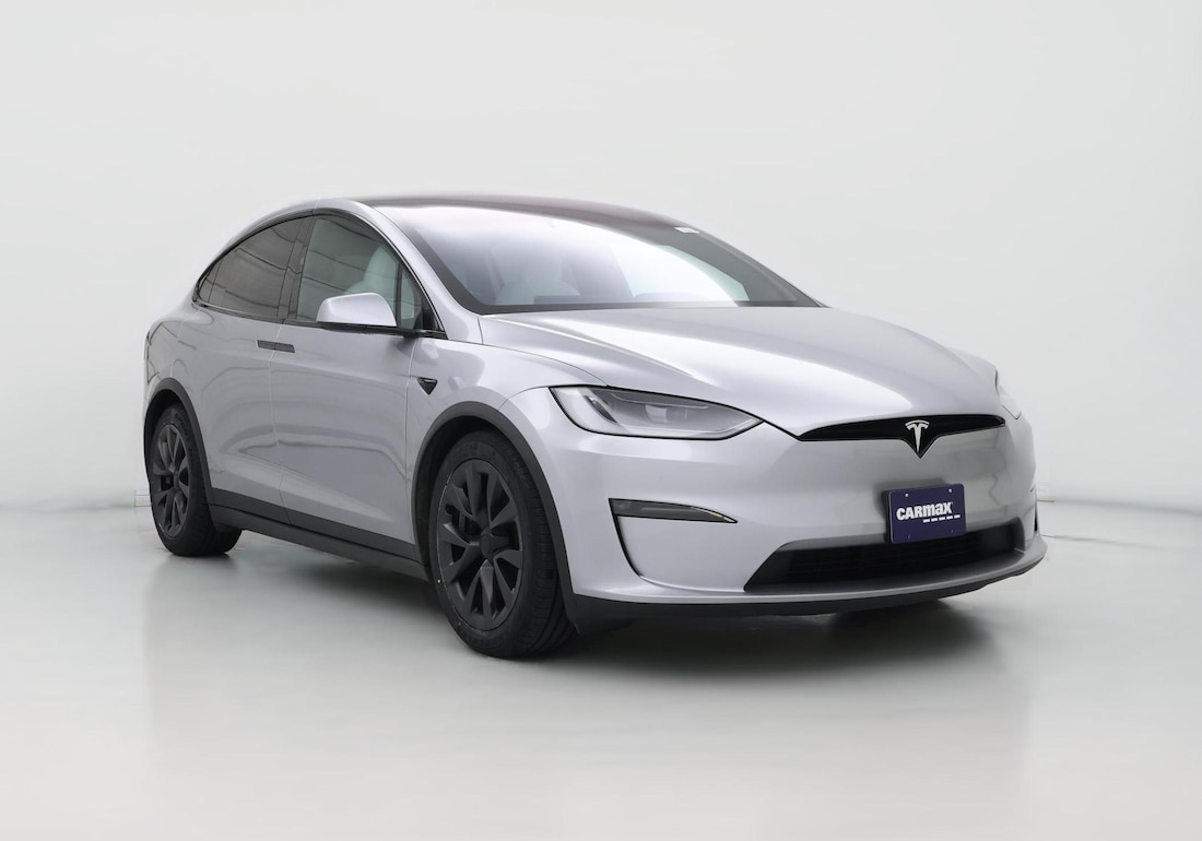 2024 Tesla Model X Long Range in Gray — CarMax photo