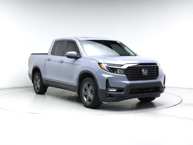 Blue 2023 Honda Ridgeline RTL AWD Pickup Truck All-Wheel Drive Automatic