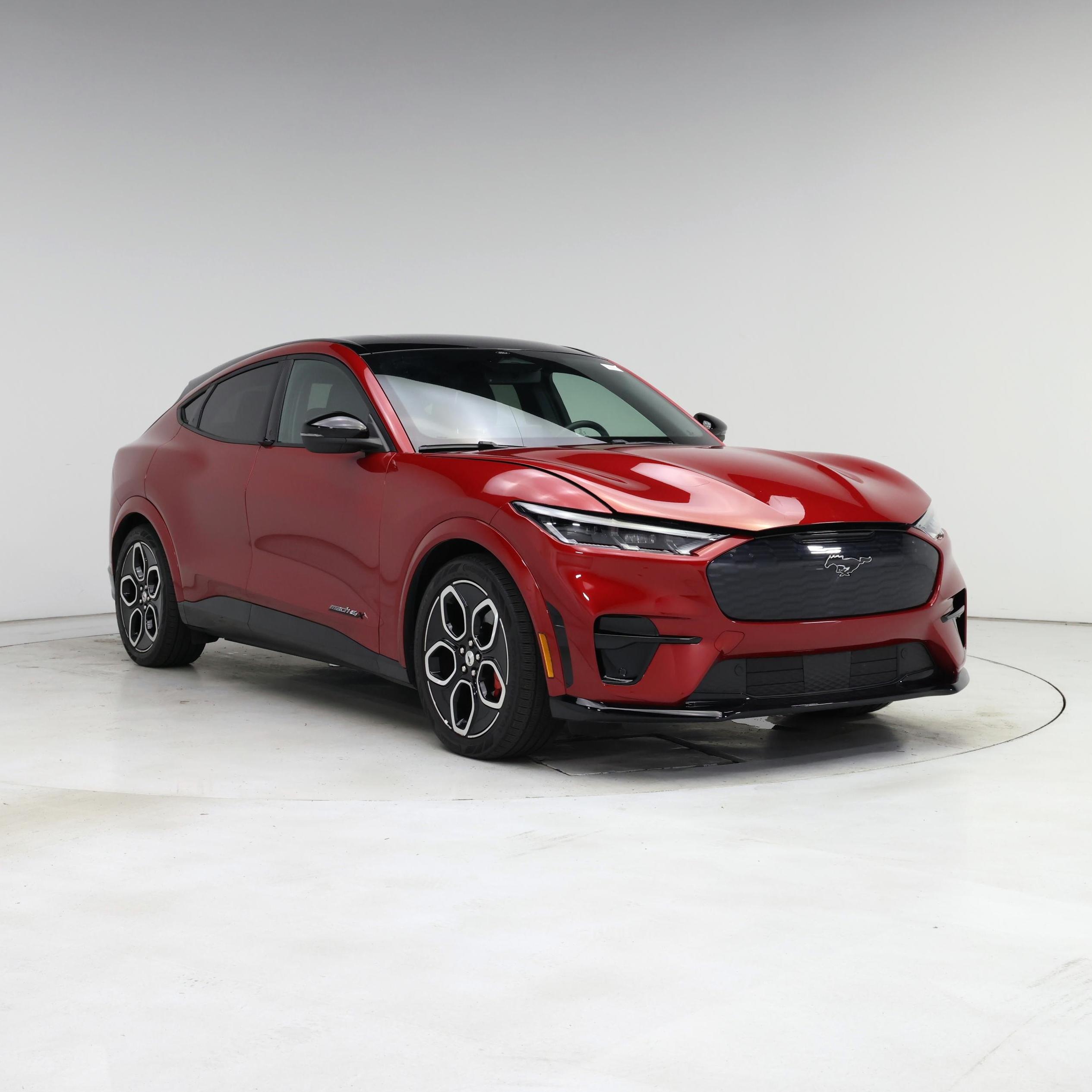 Red 2022 Ford Mustang Mach-E SUV / Crossover All-Wheel Drive Automatic