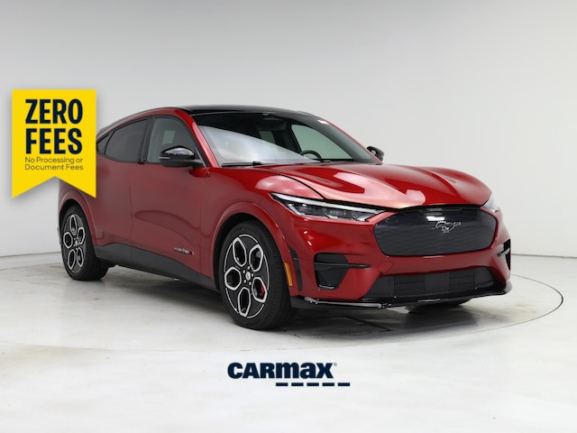 Red 2022 Ford Mustang Mach-E SUV / Crossover All-Wheel Drive Automatic