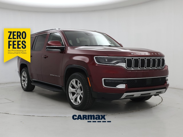 Red 2022 Jeep Wagoneer SUV / Crossover Four-Wheel Drive Automatic