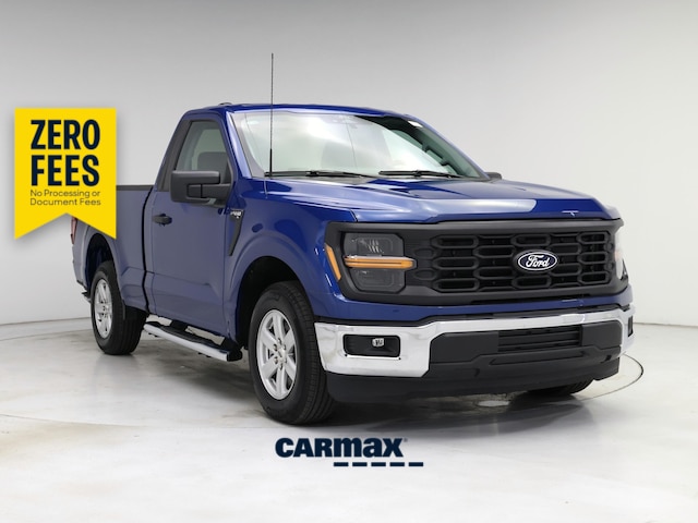 Blue 2025 Ford F-150 XL Regular Cab RWD Pickup Truck 4X2 Automatic
