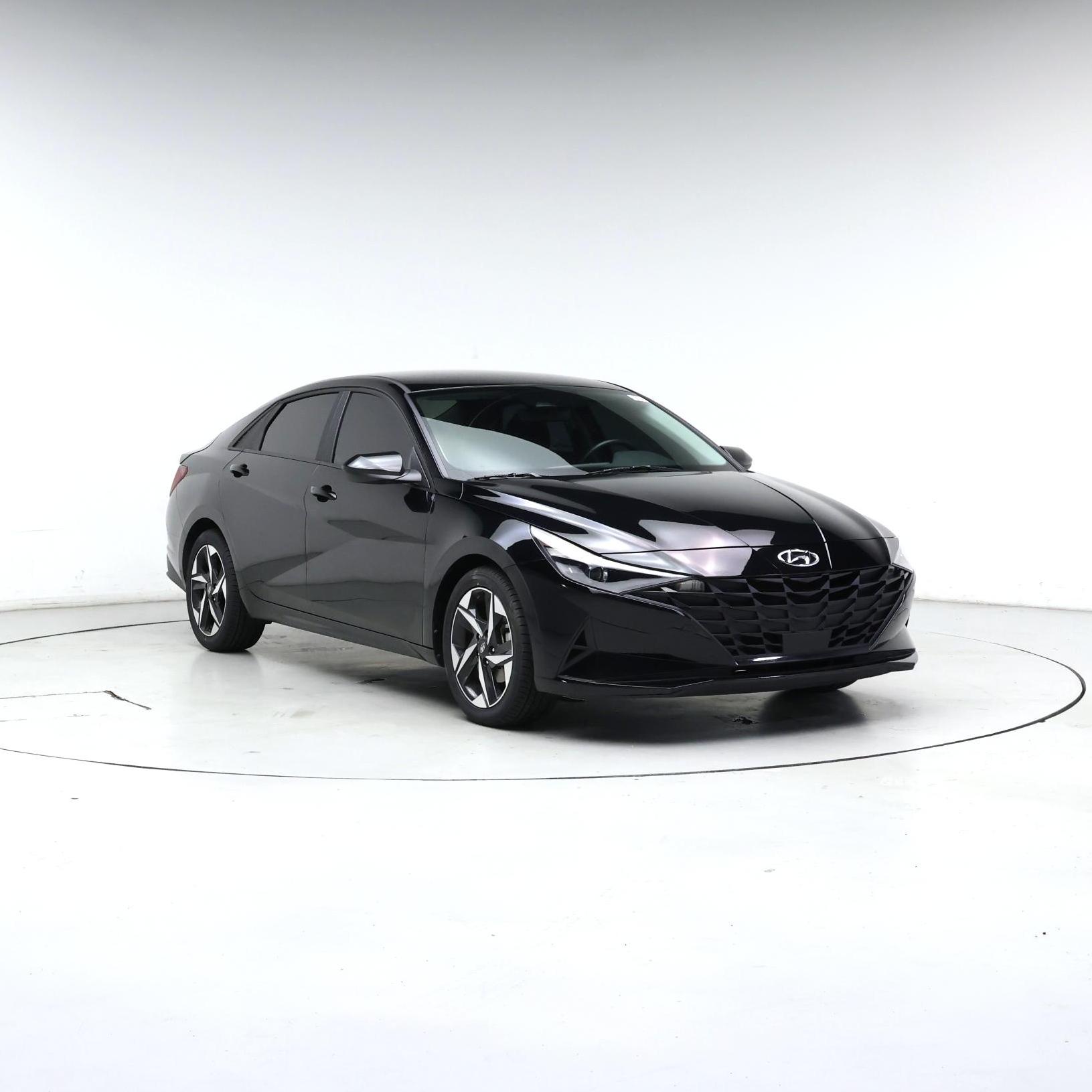 Black 2023 Hyundai Elantra SEL FWD Sedan Front-Wheel Drive Automatic