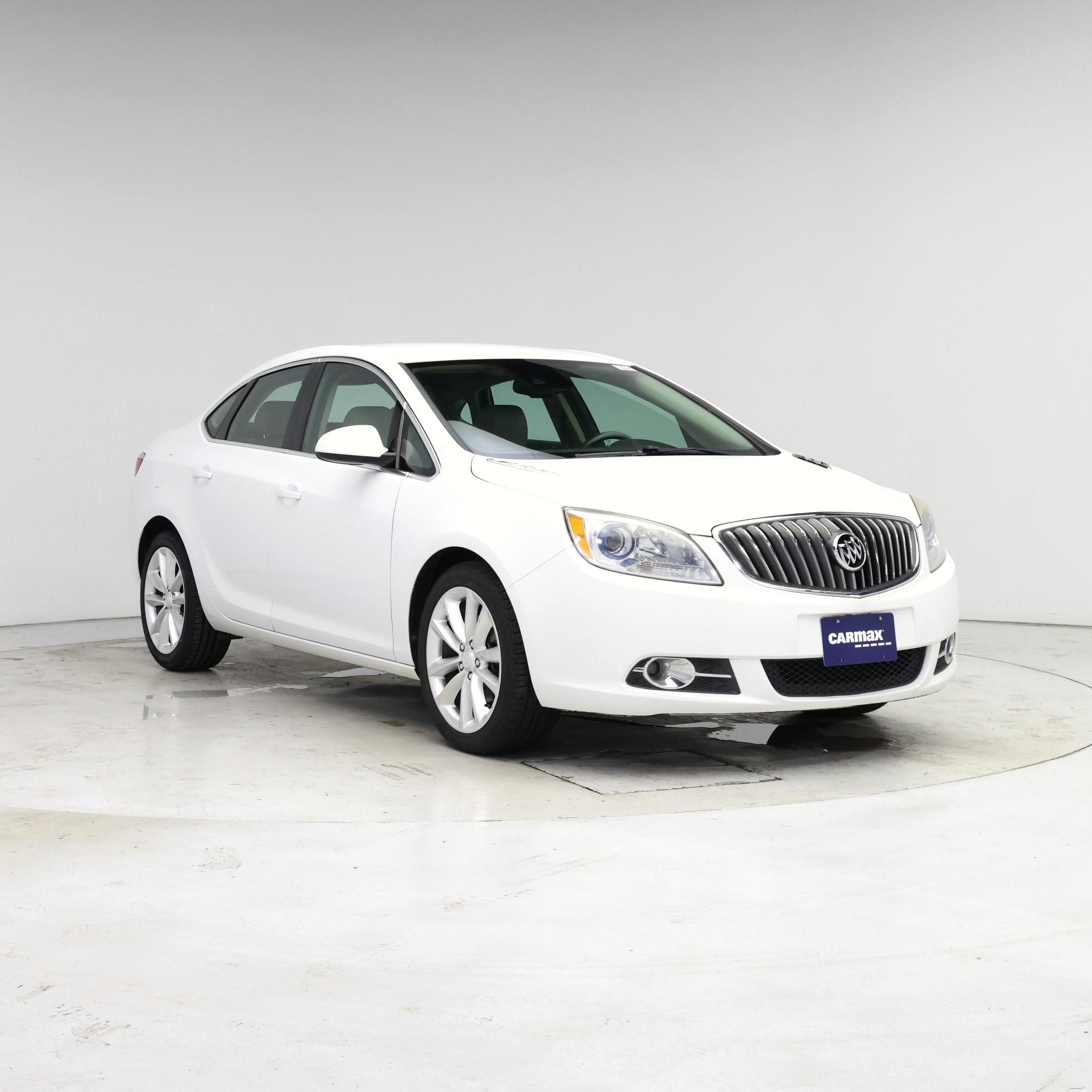 White 2016 Buick Verano Sedan Front-Wheel Drive Automatic