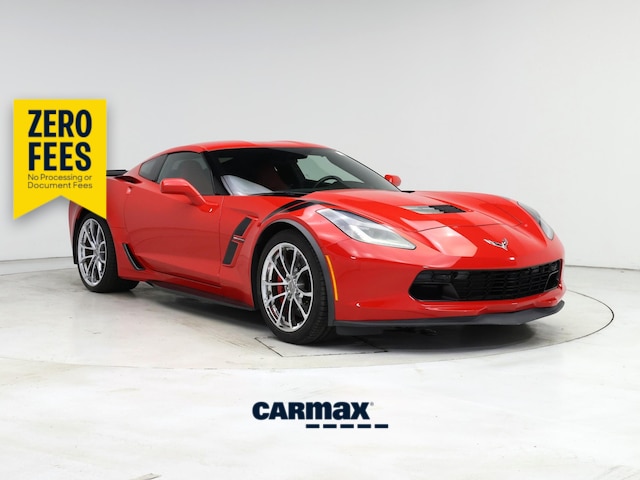 Red 2017 Chevrolet Corvette Grand Sport 2LT Coupe RWD Coupe Rear-Wheel Drive Automatic