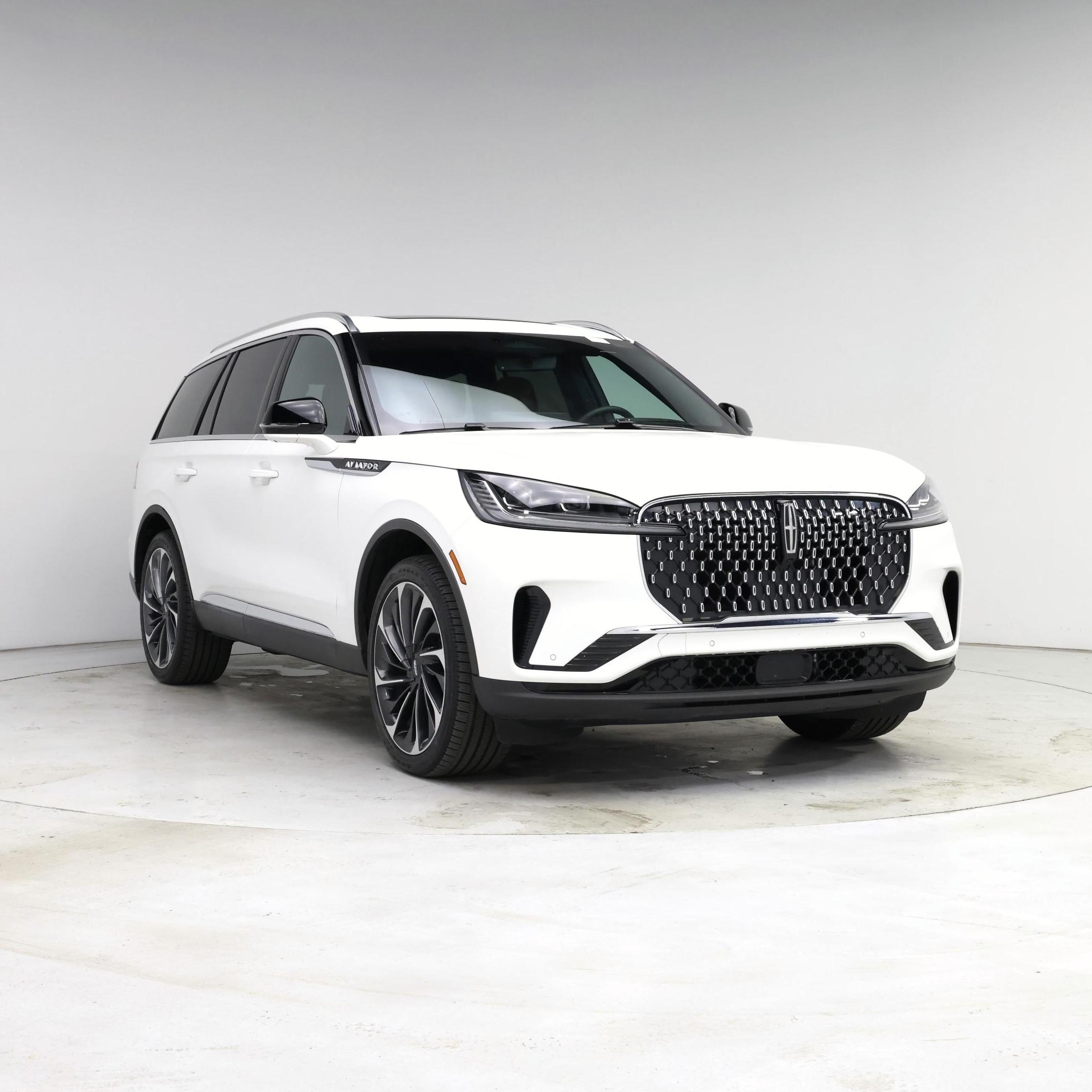 White 2025 Lincoln Aviator SUV / Crossover All-Wheel Drive Automatic