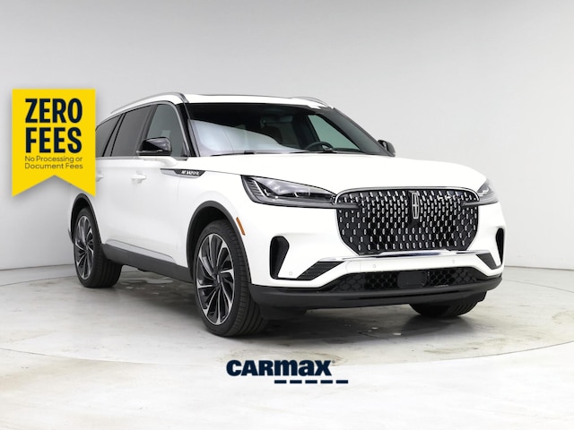 White 2025 Lincoln Aviator SUV / Crossover All-Wheel Drive Automatic