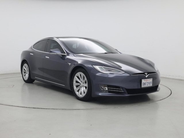 Gray 2020 Tesla Model S Long Range AWD Sedan All-Wheel Drive Automatic