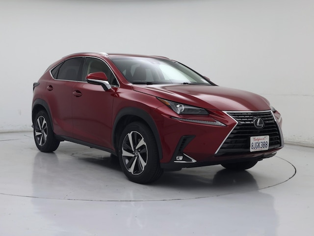 Red 2019 Lexus NX 300 FWD SUV / Crossover Front-Wheel Drive Automatic