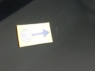 Rear Door Driver Side Cosmetic Imperfection