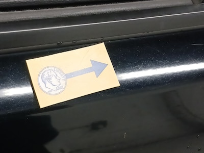 Front Door Driver Side Cosmetic Imperfection