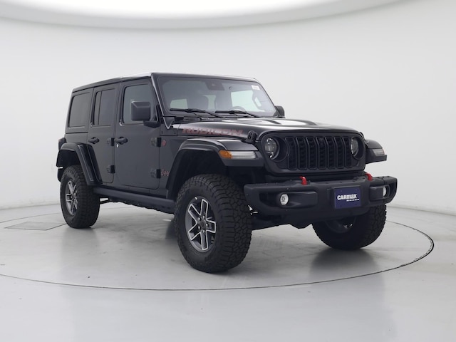Black 2024 Jeep Wrangler Rubicon X 4-Door 4WD SUV / Crossover Four-Wheel Drive Automatic