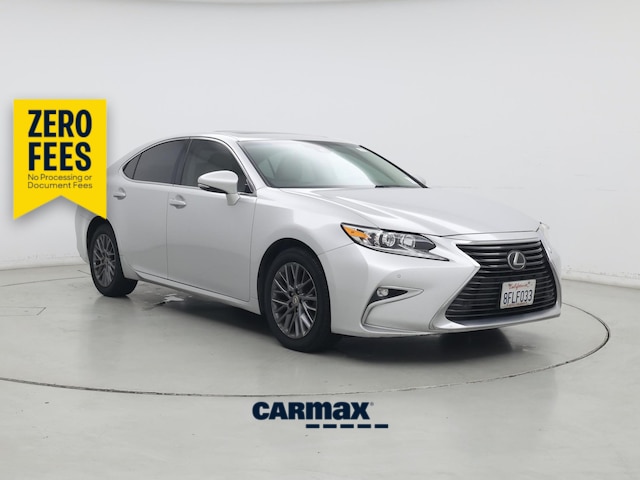 Silver 2018 Lexus ES 350 FWD Sedan Front-Wheel Drive Automatic