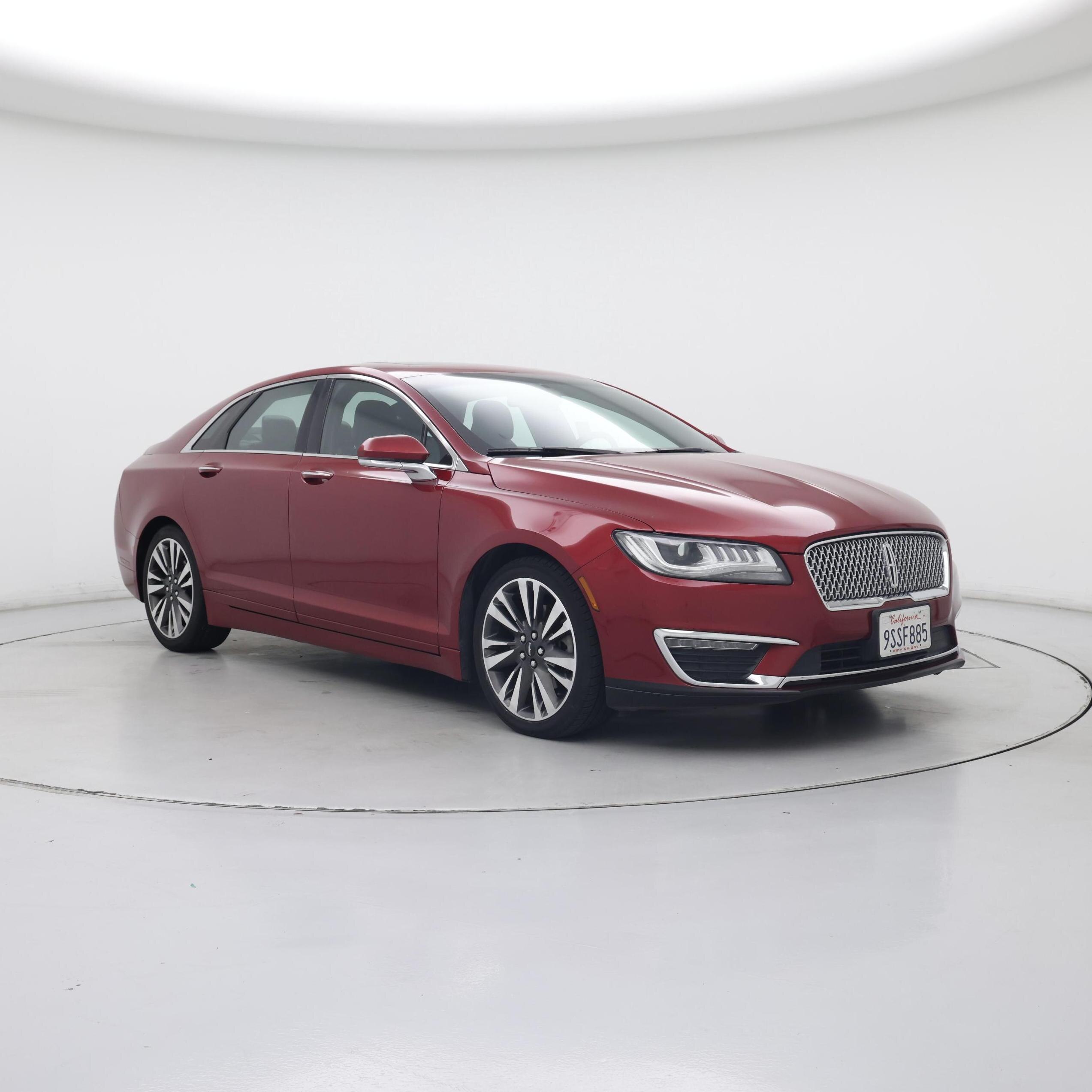 Red 2017 Lincoln MKZ Reserve FWD Sedan Front-Wheel Drive Automatic