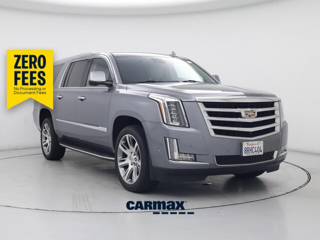 Gray 2020 Cadillac Escalade ESV SUV / Crossover Rear-Wheel Drive Automatic