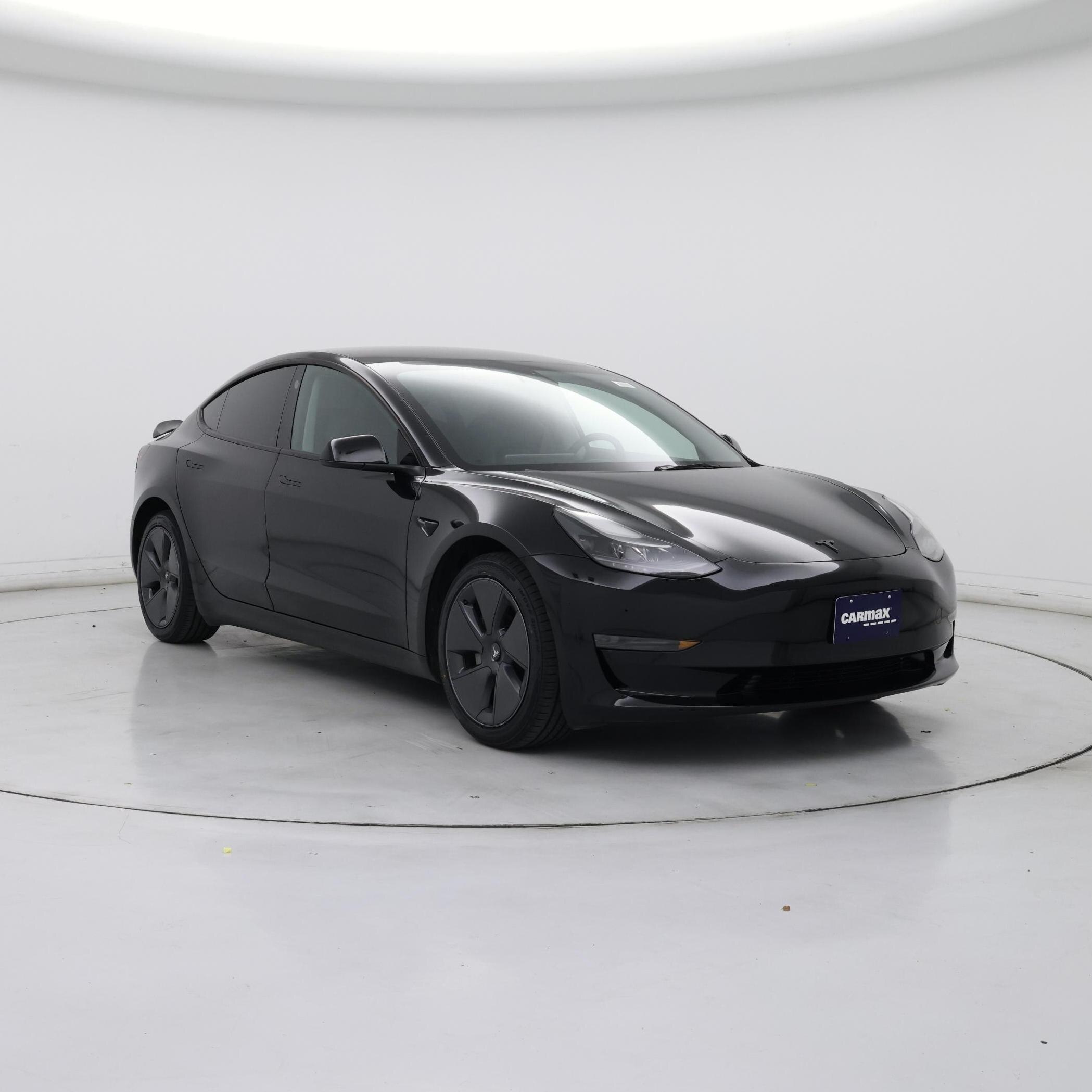 Black 2023 Tesla Model 3 Sedan Rear-Wheel Drive Automatic