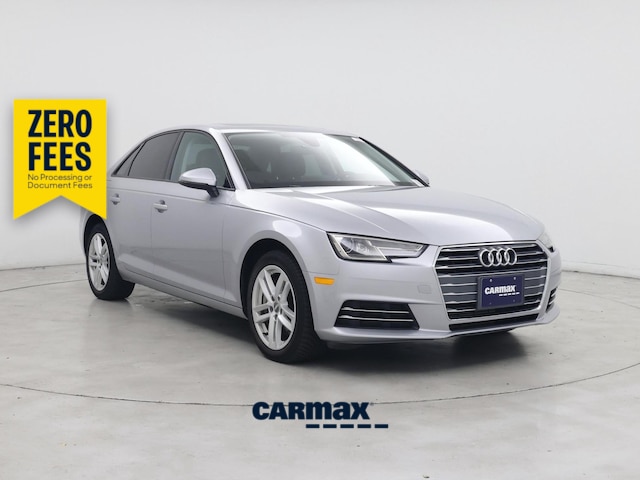 Silver 2017 Audi A4 Sedan All-Wheel Drive Automatic