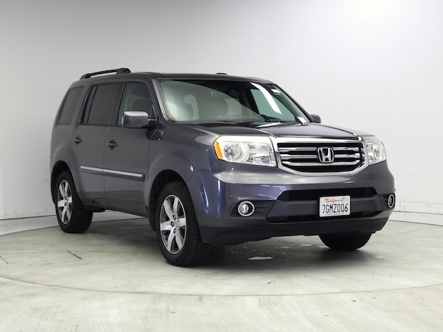 Gray 2014 Honda Pilot Touring SUV / Crossover Front-Wheel Drive Automatic