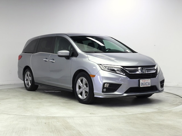Silver 2020 Honda Odyssey EX-L FWD Minivan Front-Wheel Drive Automatic