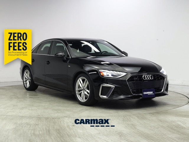 Black 2022 Audi A4 Sedan All-Wheel Drive Automatic