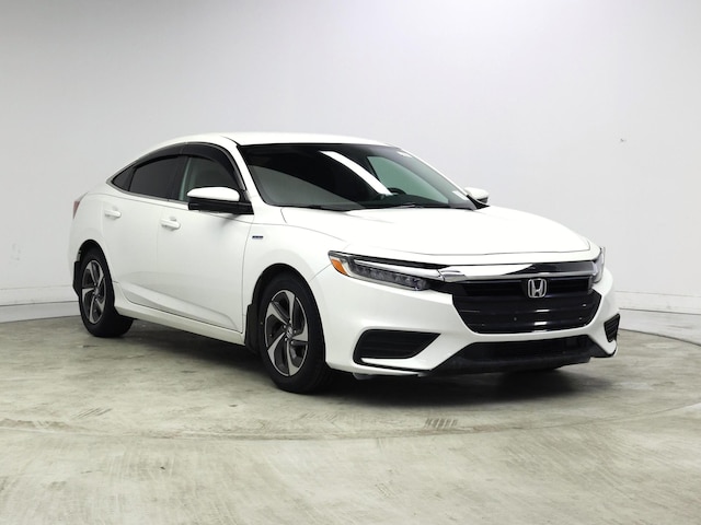 White 2019 Honda Insight EX Sedan FWD Sedan Front-Wheel Drive Automatic