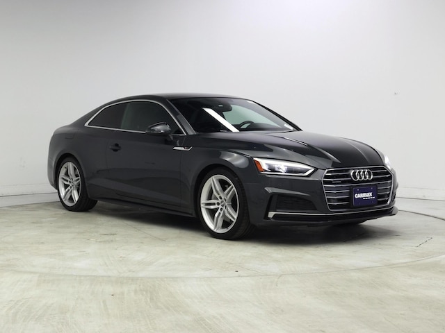 Gray 2018 Audi A5 2.0T quattro Premium Plus Coupe AWD Coupe All-Wheel Drive Automatic