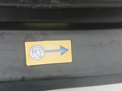 Bumper Rear Cosmetic Imperfection