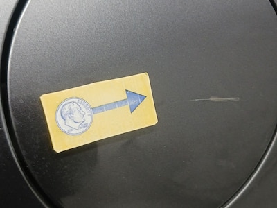 Rear Panel Driver Side Cosmetic Imperfection