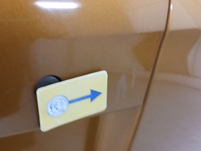 Trunk or Hatch Rear Cosmetic Imperfection