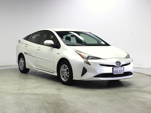 White 2017 Toyota Prius Two FWD Hatchback Front-Wheel Drive Automatic