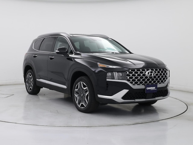 Black 2023 Hyundai Santa Fe Hybrid Plug-In Limited AWD SUV / Crossover All-Wheel Drive Automatic