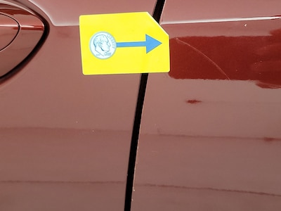 Rear Door Driver Side Cosmetic Imperfection