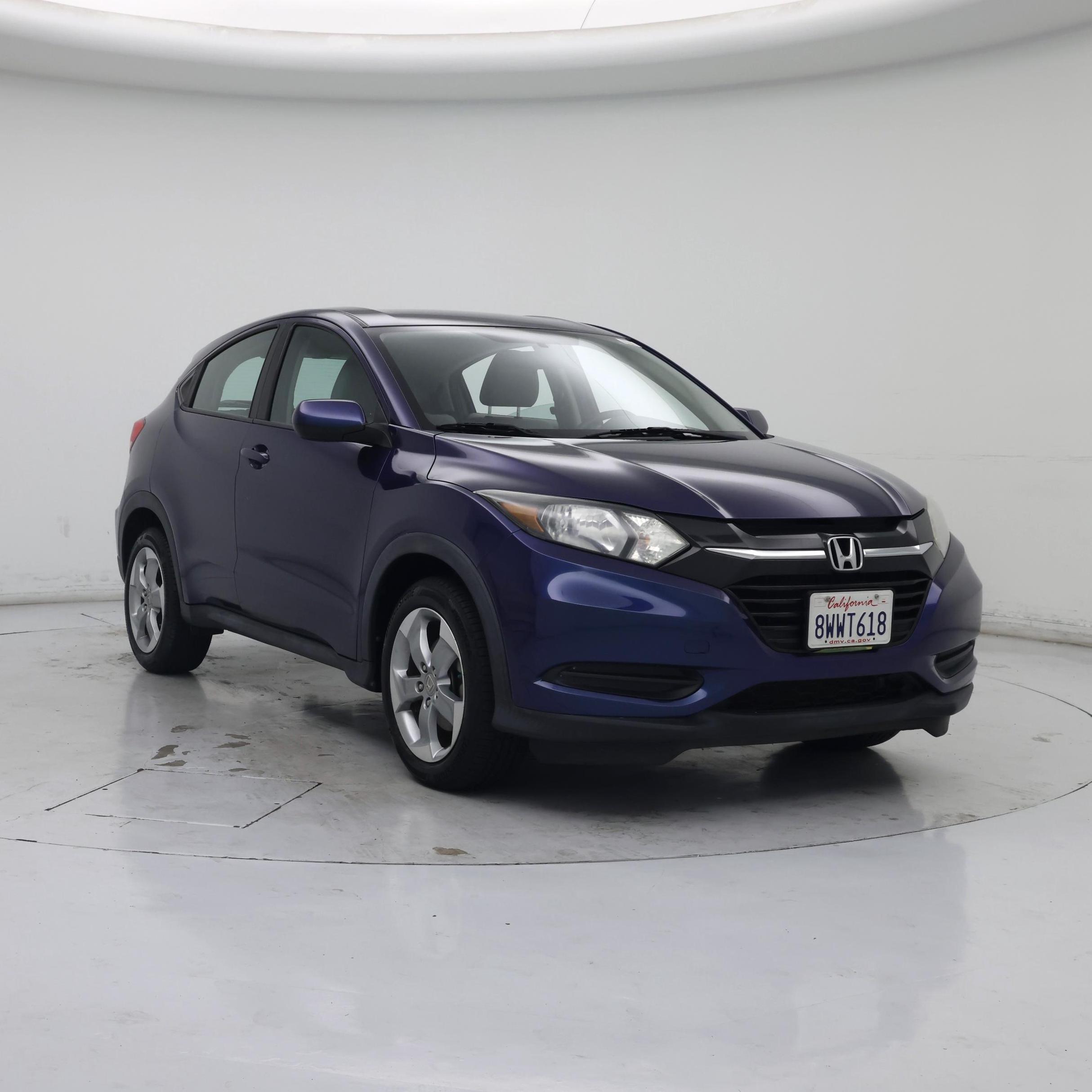 Blue 2017 Honda HR-V SUV / Crossover All-Wheel Drive Automatic