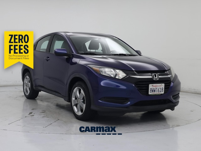 Blue 2017 Honda HR-V SUV / Crossover All-Wheel Drive Automatic