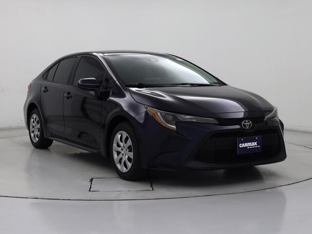 Blue 2022 Toyota Corolla LE FWD Sedan Front-Wheel Drive Automatic